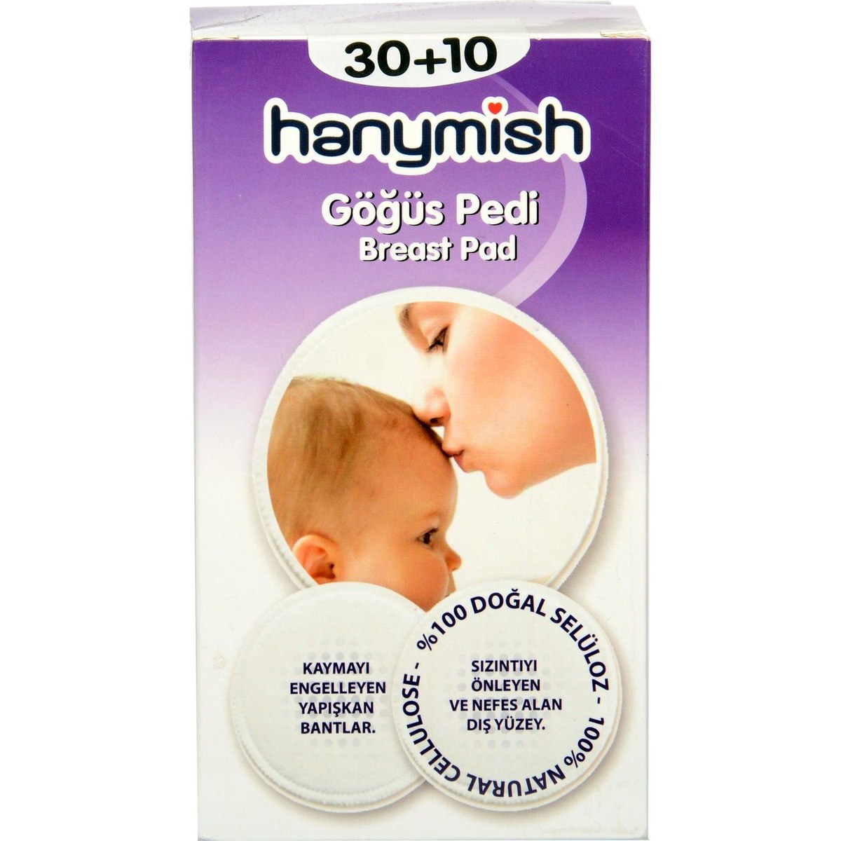 HANYMİSH GÖĞÜS PEDİ 30+10