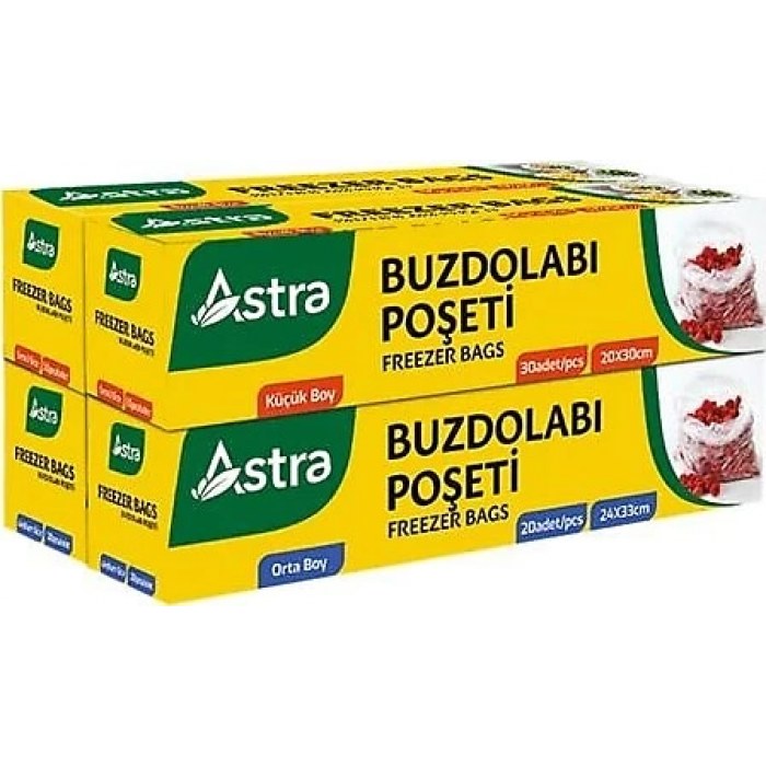 ASTRA BUZDOLABI POSETI 100 ADET