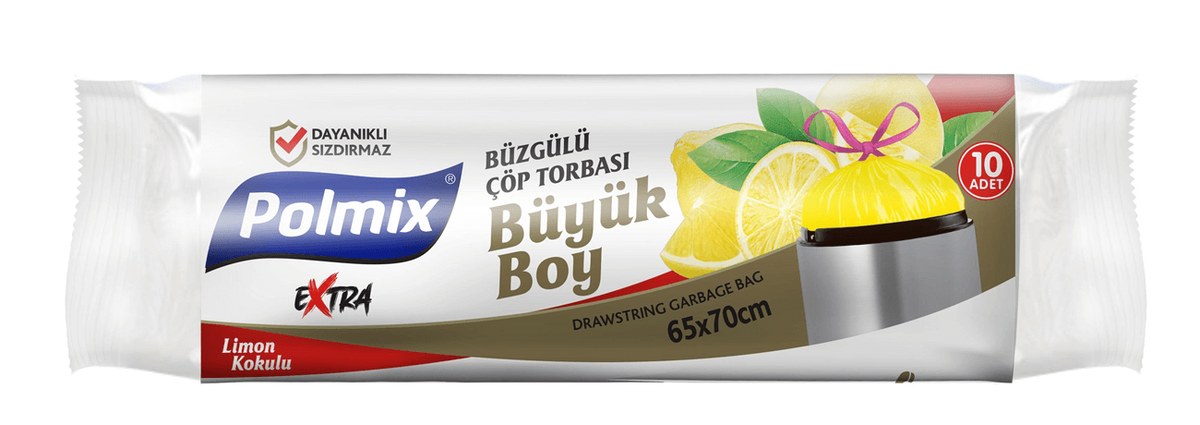 POLMIX COP TORBASI BUYUK 65X70 (LIMON KOKULU)