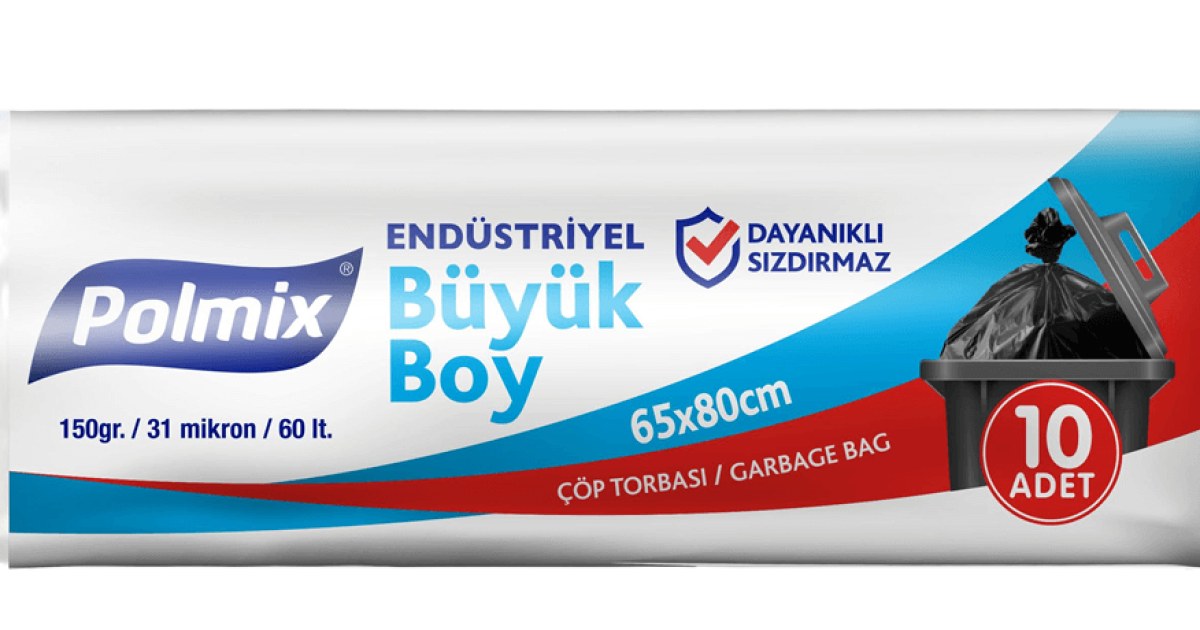 POLMIX ENDUSTR COP TOR 65X80 BÜYÜK BOY