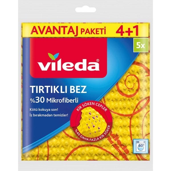 VILEDA TEMIZLIK BEZI EKO 4 LU