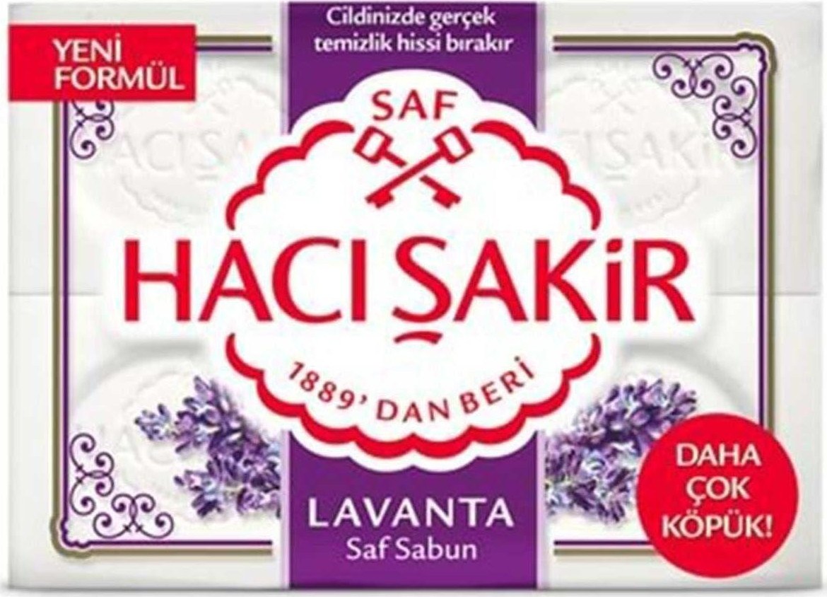 HACIŞAKİR 4 LÜ BANYO SDABUNU
