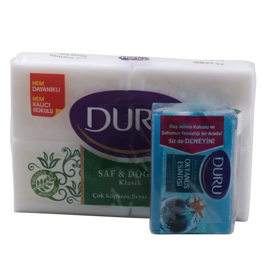 DURU SAF&DOGAL 600GR+FRESH SENS.150 GR
